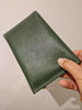 ARTIST FOLIO Pouch in Dark Green with Berry tab