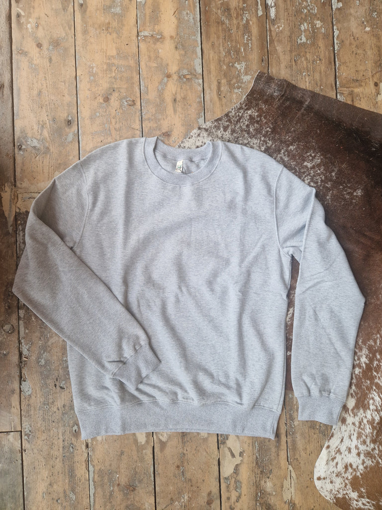 Marl Grey MODERN GOODS organic cotton sweatshirt