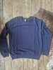 Navy MODERN GOODS organic cotton sweatshirt