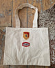 Canvas Tote with American Patches #2