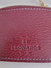 ST LEONARDS UNISEX COIN PURSE in Berry