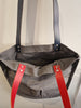 TOTELY SHOPPER in Grey with multi straps