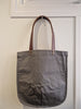 TOTELY SHOPPER in Grey with brown straps