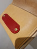 ARTIST FOLIO pouch Natural with Scarlet tab