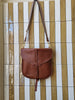 Chantry Saddle Bag in Chestnut brown