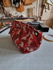 Slouchy zipper pouch