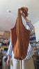 ARCHIVE SALE XL Hobo sack bag in Whiskey Brown Italian suede leather