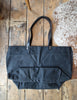 TOTELY BUCKET TOTE in Cinder Black with black straps