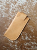 Sunglasses // Spectacles case in Natural Tan