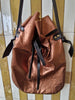 #54 Slouchy Drawstring Crossbody bag  in Bronze