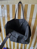 TOTELY BUCKET TOTE in Cinder Black with black straps