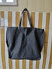 TOTELY BUCKET TOTE in Cinder Black with black straps