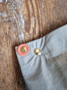 Slouchy zipper pouch