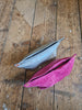 Slouchy zipper pouch