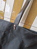 TOTELY BUCKET TOTE in Cinder Black with black straps