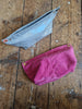 Slouchy zipper pouch