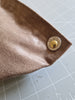 Slouchy zipper pouch