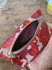 Squish! The perfect compact leather zipper mini purse