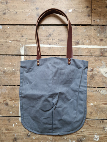 Archive Grey Totely canvas shopper bag