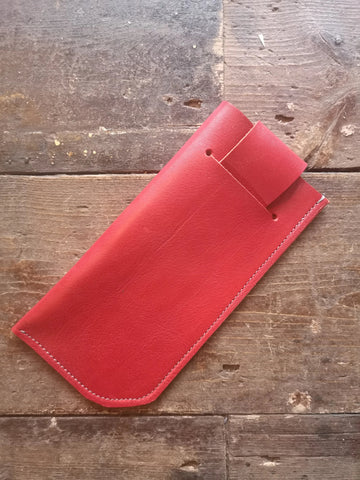 Spectacles // Sunglasses Case in Scarlet red