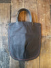 TOTELY GRAB BAG in Black with Neon top stitch