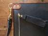 VAN DER ROHE bag in Cinder Black with Coloured Tabs