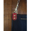 VAN DER ROHE bag in Cinder Black with Coloured Tabs