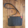 VAN DER ROHE bag in Cinder Black with Coloured Tabs