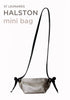 HALSTON MINI BAG Metallic Pewter